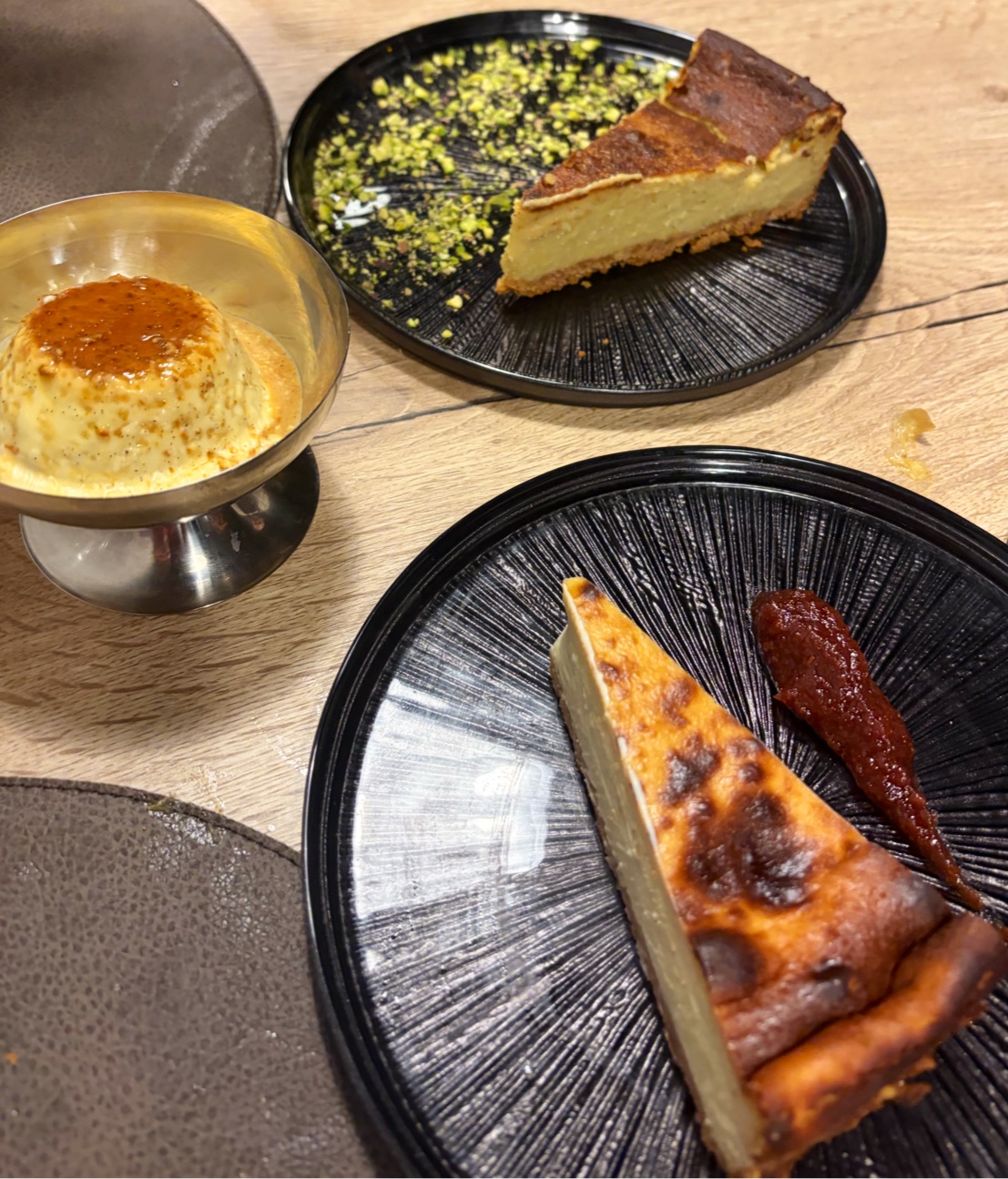 Postres artesans del dia